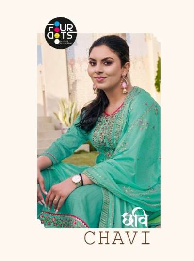 Chavi By Fourdots Designer Festive Wear Readymade  Salwar Kameez Collection